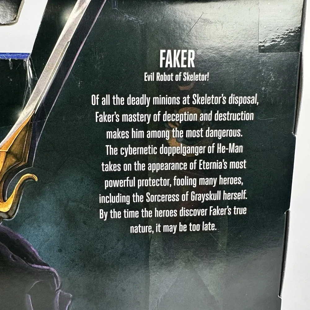 Masters Of The Universe Revelation Faker Deluxe Action Figure Mattel Netflix